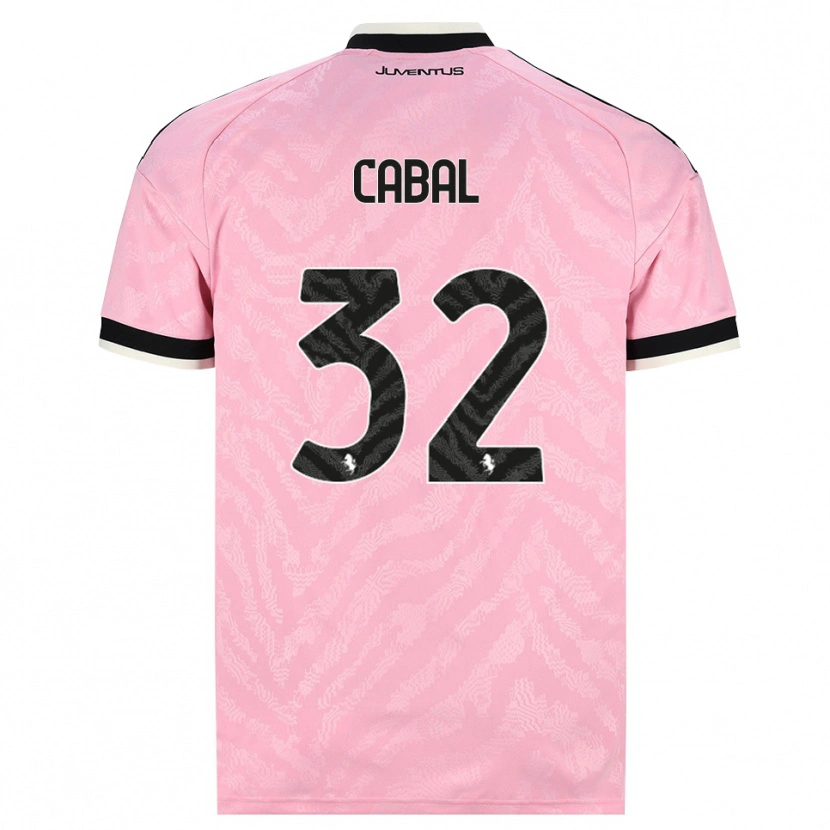Danxen Män Juan Cabal #32 Rosa Svart Bortatröja Matchtröjor 2026/27 Tröjor T-Tröja