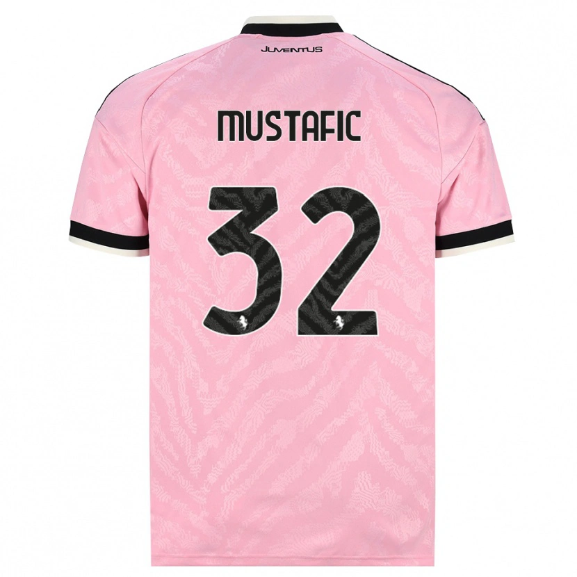 Danxen Män Emma Mustafic #32 Rosa Svart Bortatröja Matchtröjor 2026/27 Tröjor T-Tröja