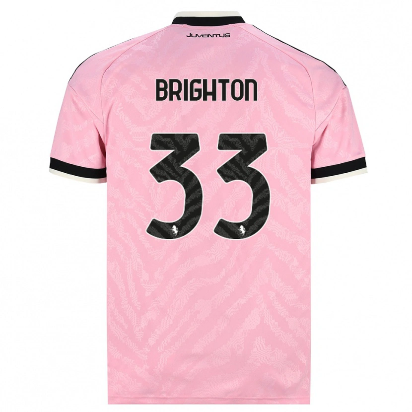 Danxen Män Abi Brighton #33 Rosa Svart Bortatröja Matchtröjor 2026/27 Tröjor T-Tröja