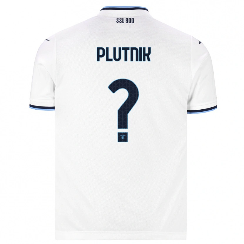 Danxen Män Artem Plutnik #0 Vit Marinblå Bortatröja Matchtröjor 2026/27 Tröjor T-Tröja