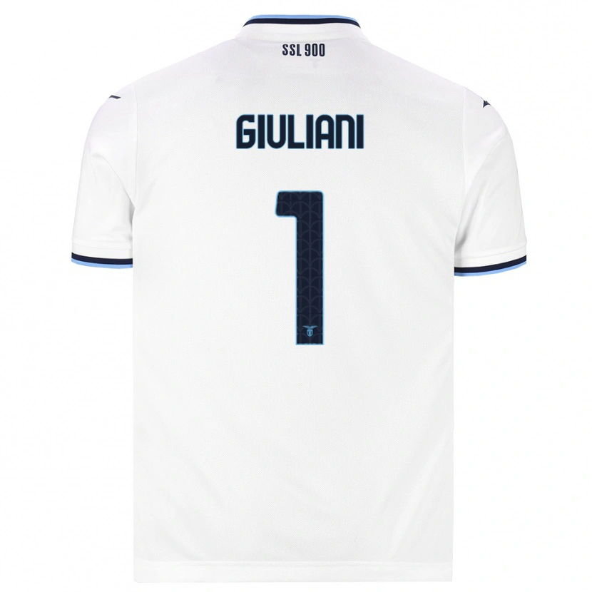 Danxen Män Alessio Giuliani #1 Vit Marinblå Bortatröja Matchtröjor 2026/27 Tröjor T-Tröja