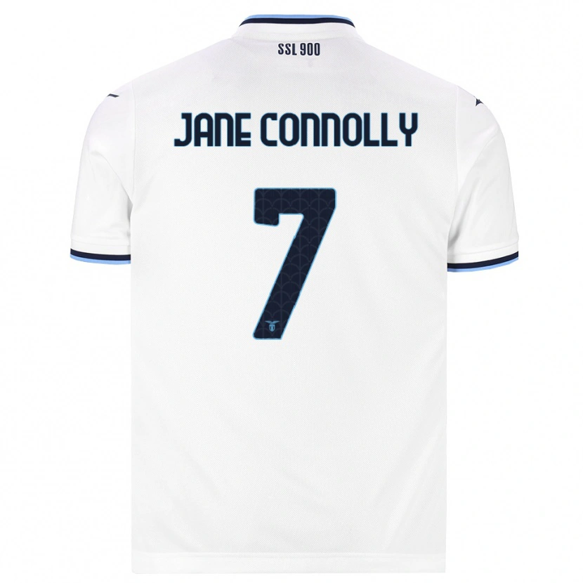 Danxen Män Megan Jane Connolly #7 Vit Marinblå Bortatröja Matchtröjor 2026/27 Tröjor T-Tröja
