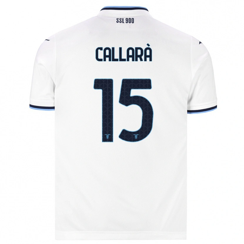 Danxen Män Nicholas Callarà #15 Vit Marinblå Bortatröja Matchtröjor 2026/27 Tröjor T-Tröja