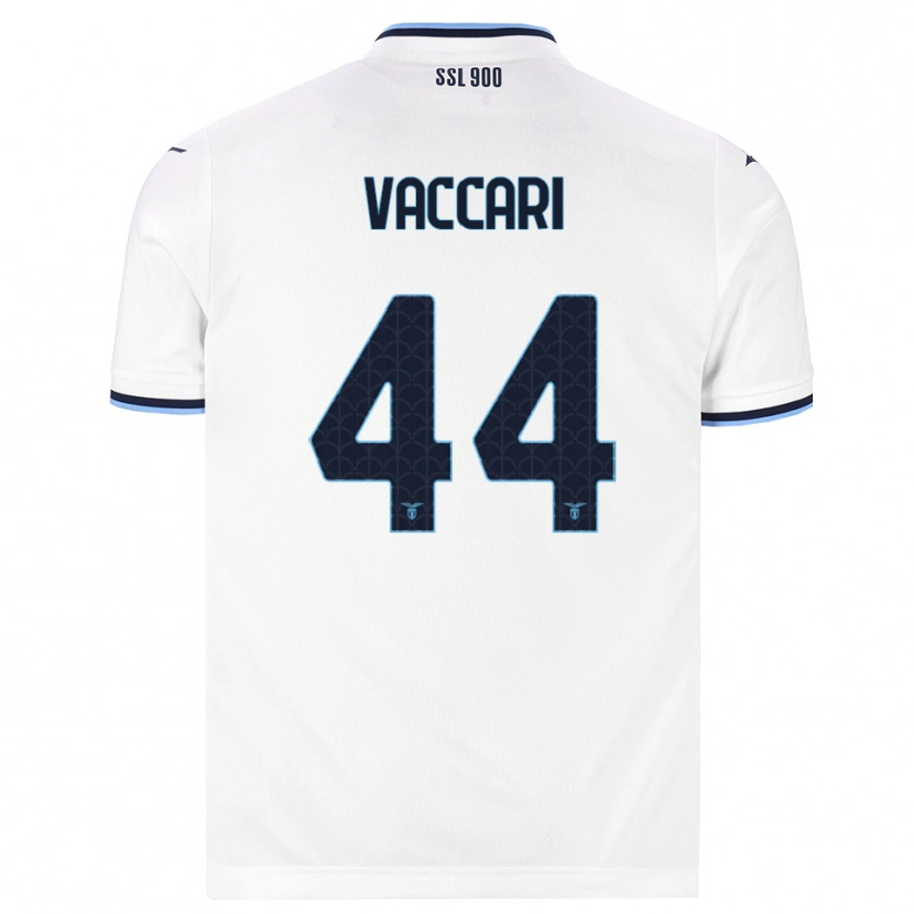 Danxen Män Flavia Vaccari #44 Vit Marinblå Bortatröja Matchtröjor 2026/27 Tröjor T-Tröja