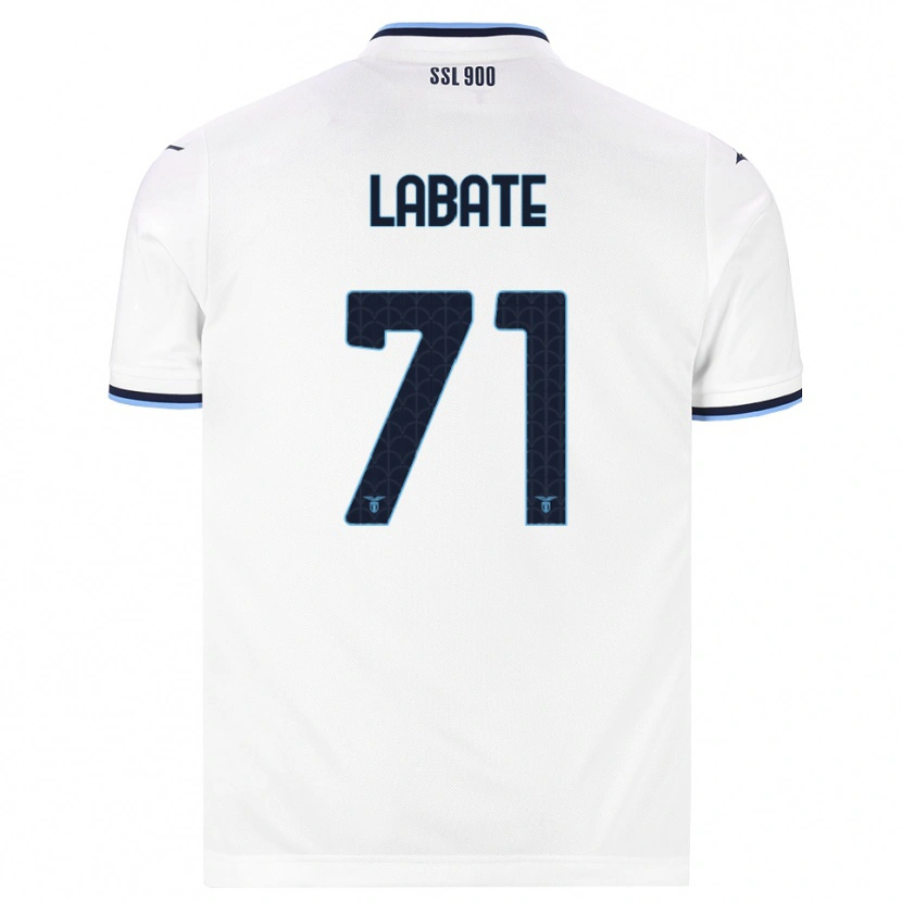 Danxen Män Camilla Labate #71 Vit Marinblå Bortatröja Matchtröjor 2026/27 Tröjor T-Tröja