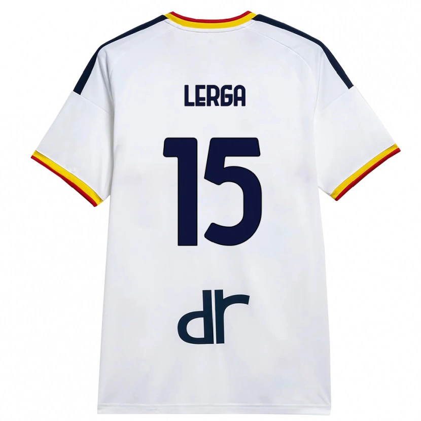 Danxen Män Roko Lerga #15 Vit Gul Röd Bortatröja Matchtröjor 2026/27 Tröjor T-Tröja