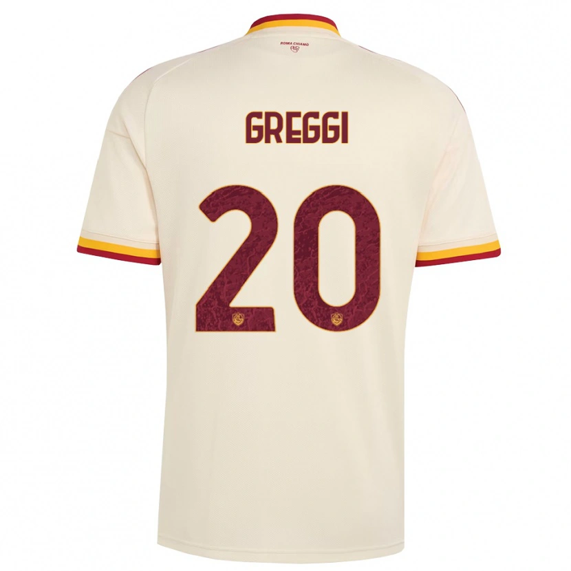 Danxen Män Giada Greggi #20 Champagne Röd Gul Bortatröja Matchtröjor 2026/27 Tröjor T-Tröja