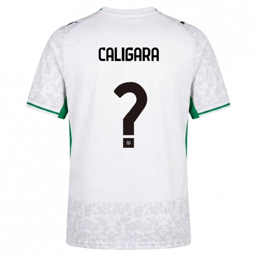 Danxen Män Fabrizio Caligara #0 Vit Svart Grön Bortatröja Matchtröjor 2026/27 Tröjor T-Tröja