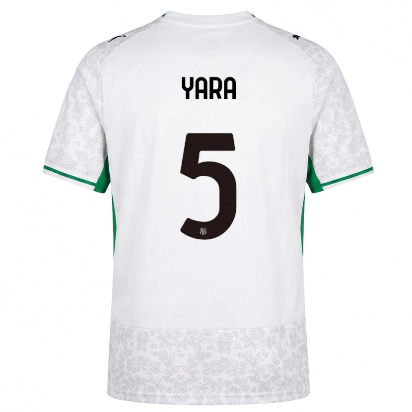 Danxen Män Moussa Yara #5 Vit Svart Grön Bortatröja Matchtröjor 2026/27 Tröjor T-Tröja