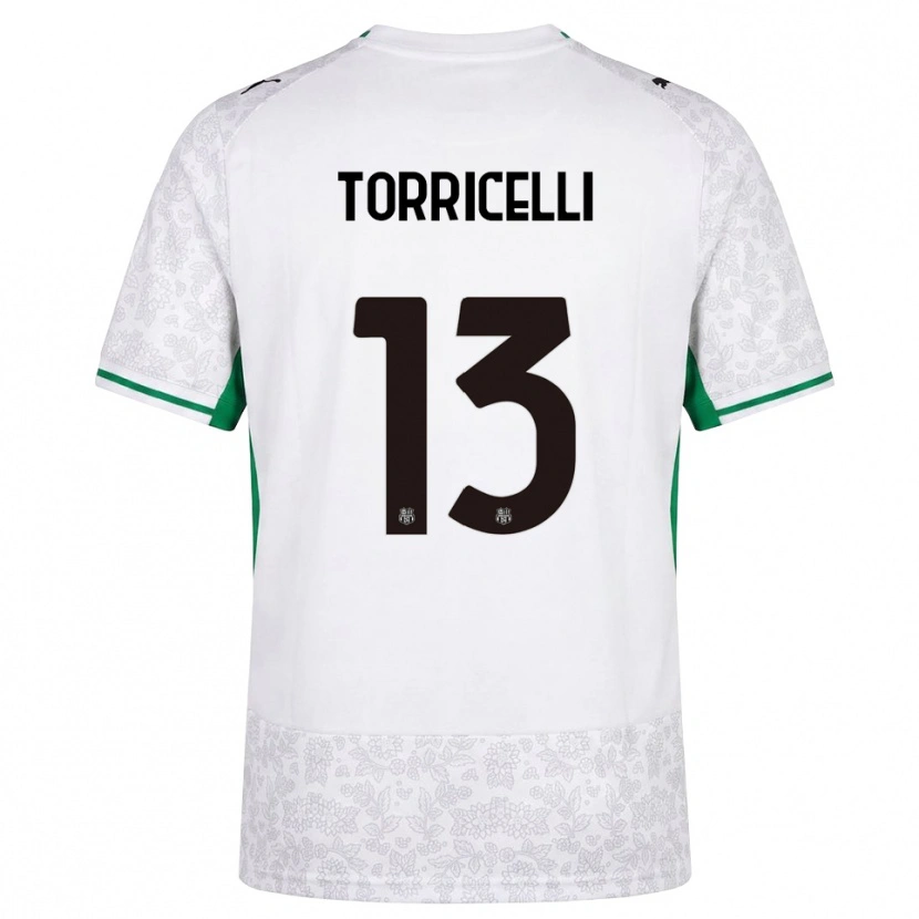 Danxen Män Marco Torricelli #13 Vit Svart Grön Bortatröja Matchtröjor 2026/27 Tröjor T-Tröja