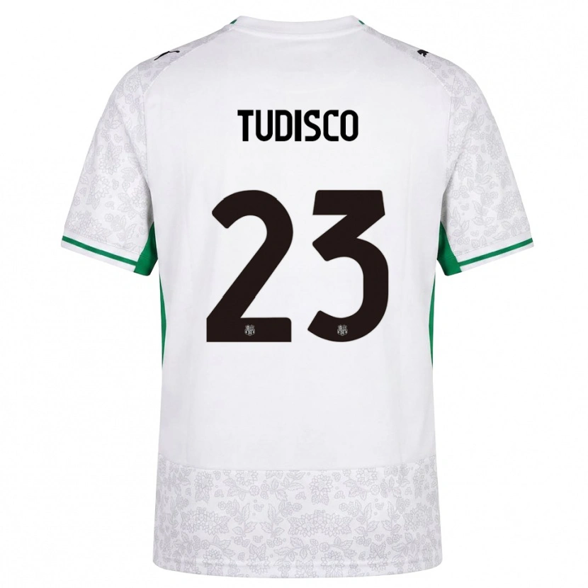 Danxen Män Giorgia Tudisco #23 Vit Svart Grön Bortatröja Matchtröjor 2026/27 Tröjor T-Tröja