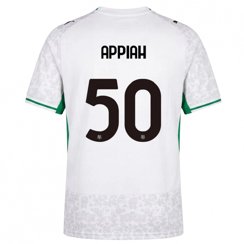 Danxen Män Lorenzo Appiah #50 Vit Svart Grön Bortatröja Matchtröjor 2026/27 Tröjor T-Tröja