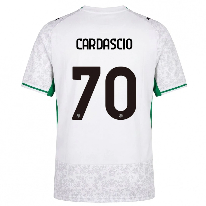 Danxen Män Alessandro Cardascio #70 Vit Svart Grön Bortatröja Matchtröjor 2026/27 Tröjor T-Tröja