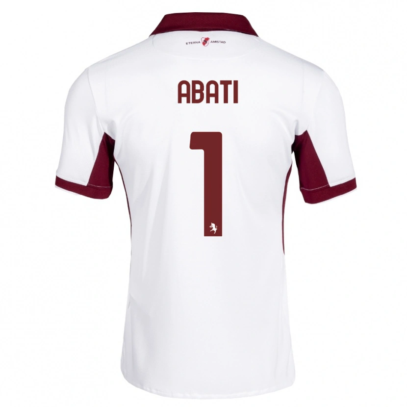 Danxen Män Lorenzo Abati #1 Burgundy Vit Röd Bortatröja Matchtröjor 2026/27 Tröjor T-Tröja