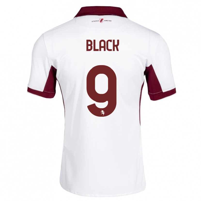Danxen Män Yahrell Black #9 Burgundy Vit Röd Bortatröja Matchtröjor 2026/27 Tröjor T-Tröja