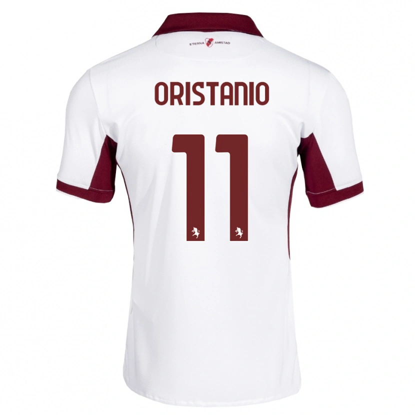 Danxen Män Gaetano Oristanio #11 Burgundy Vit Röd Bortatröja Matchtröjor 2026/27 Tröjor T-Tröja