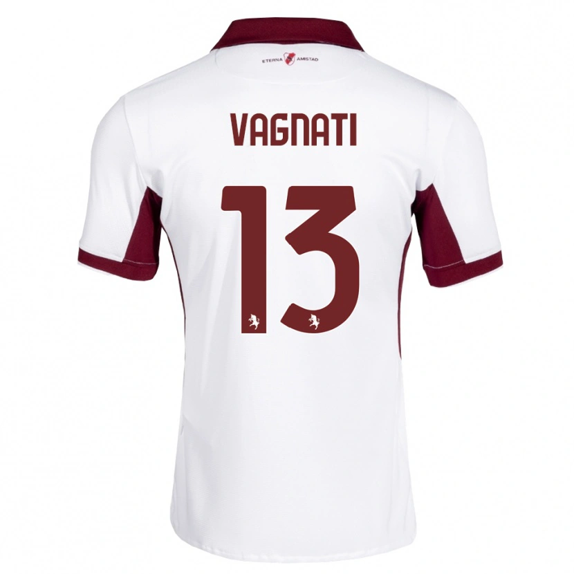 Danxen Män Manuel Vagnati #13 Burgundy Vit Röd Bortatröja Matchtröjor 2026/27 Tröjor T-Tröja