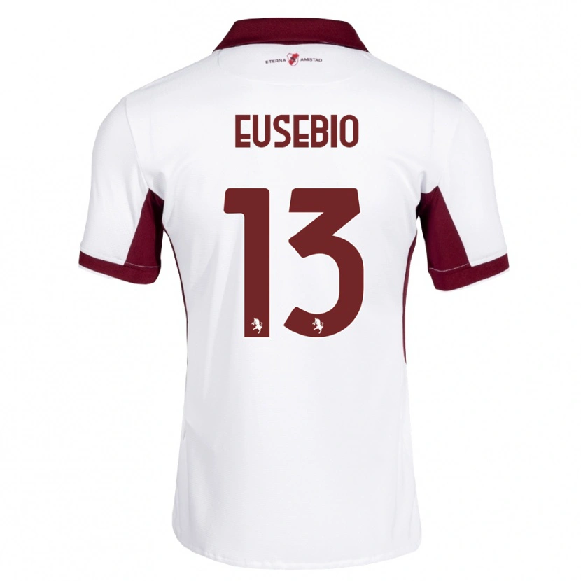 Danxen Män Chiara Eusebio #13 Burgundy Vit Röd Bortatröja Matchtröjor 2026/27 Tröjor T-Tröja