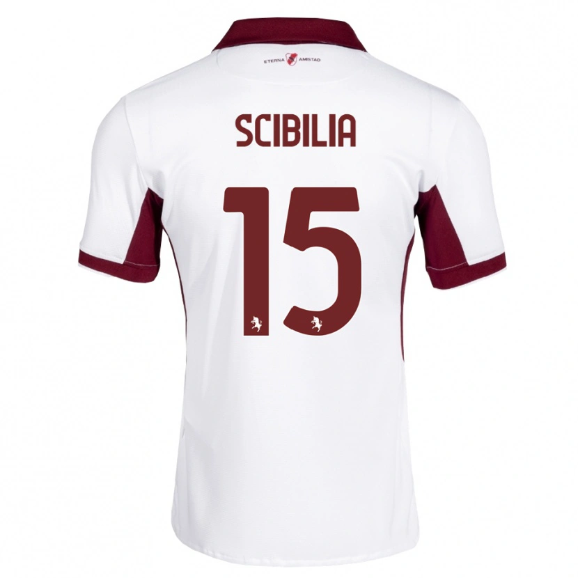 Danxen Män Dylan Scibilia #15 Burgundy Vit Röd Bortatröja Matchtröjor 2026/27 Tröjor T-Tröja