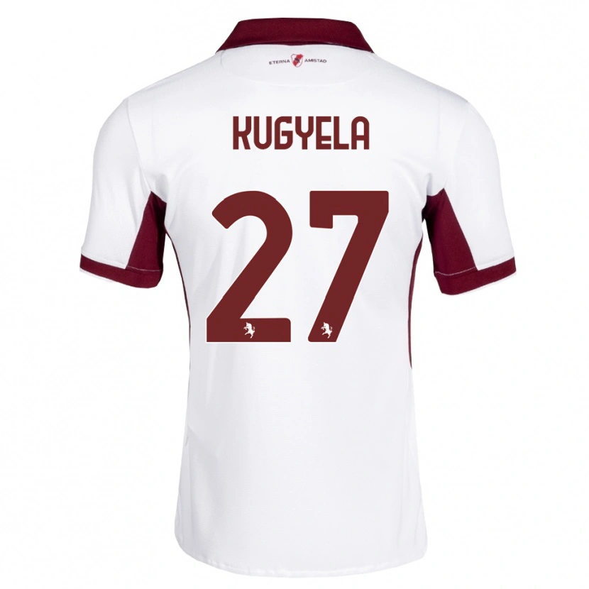 Danxen Män Zalán Kugyela #27 Burgundy Vit Röd Bortatröja Matchtröjor 2026/27 Tröjor T-Tröja