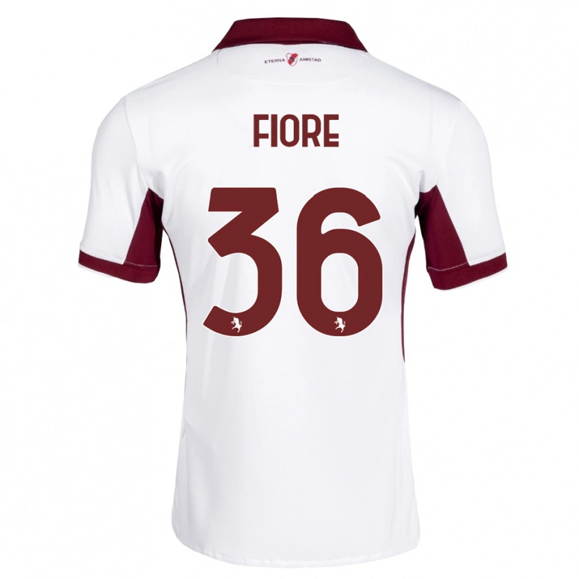 Danxen Män Jean Fiore #36 Burgundy Vit Röd Bortatröja Matchtröjor 2026/27 Tröjor T-Tröja