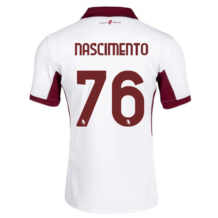 Danxen Män Sandro Nascimento #76 Burgundy Vit Röd Bortatröja Matchtröjor 2026/27 Tröjor T-Tröja