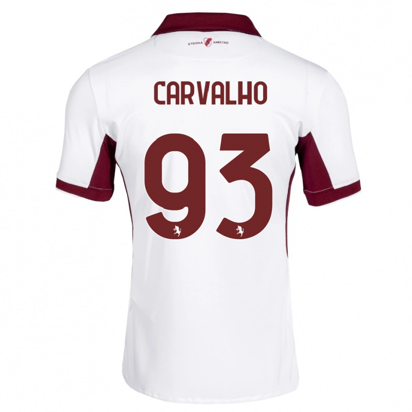 Danxen Män Lorenzo Carvalho #93 Burgundy Vit Röd Bortatröja Matchtröjor 2026/27 Tröjor T-Tröja