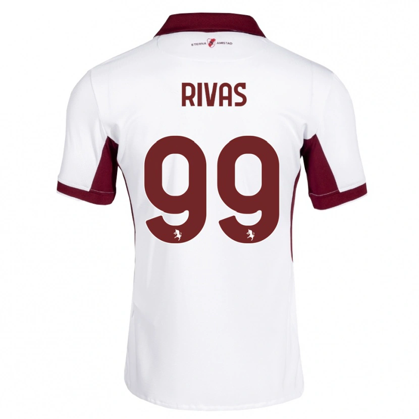 Danxen Män Feder Rivas #99 Burgundy Vit Röd Bortatröja Matchtröjor 2026/27 Tröjor T-Tröja