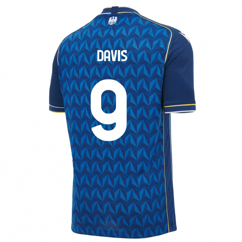 Danxen Män Keinan Davis #9 Kunglig Blå Vit Blå Bortatröja Matchtröjor 2026/27 Tröjor T-Tröja