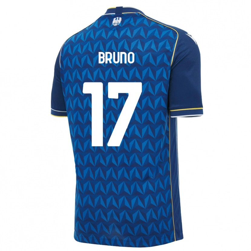 Danxen Män Elias Bruno #17 Kunglig Blå Vit Blå Bortatröja Matchtröjor 2026/27 Tröjor T-Tröja