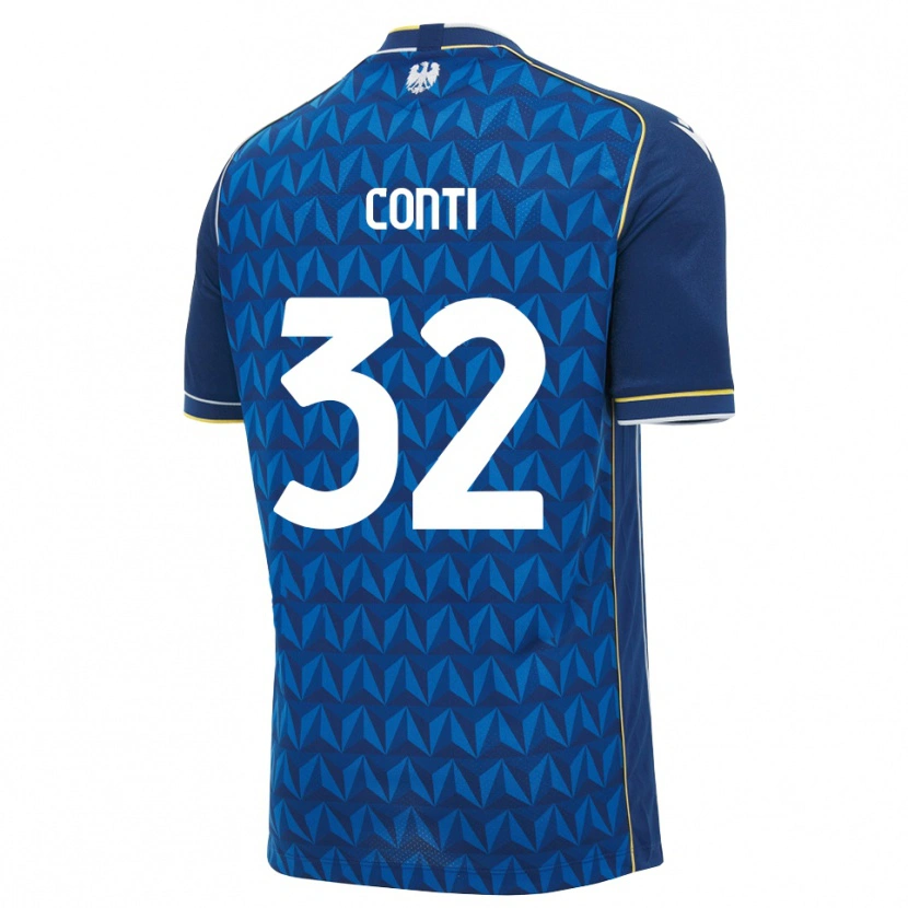 Danxen Män Manuel Conti #32 Kunglig Blå Vit Blå Bortatröja Matchtröjor 2026/27 Tröjor T-Tröja