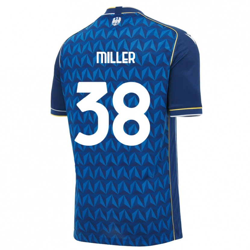 Danxen Män Lennon Miller #38 Kunglig Blå Vit Blå Bortatröja Matchtröjor 2026/27 Tröjor T-Tröja