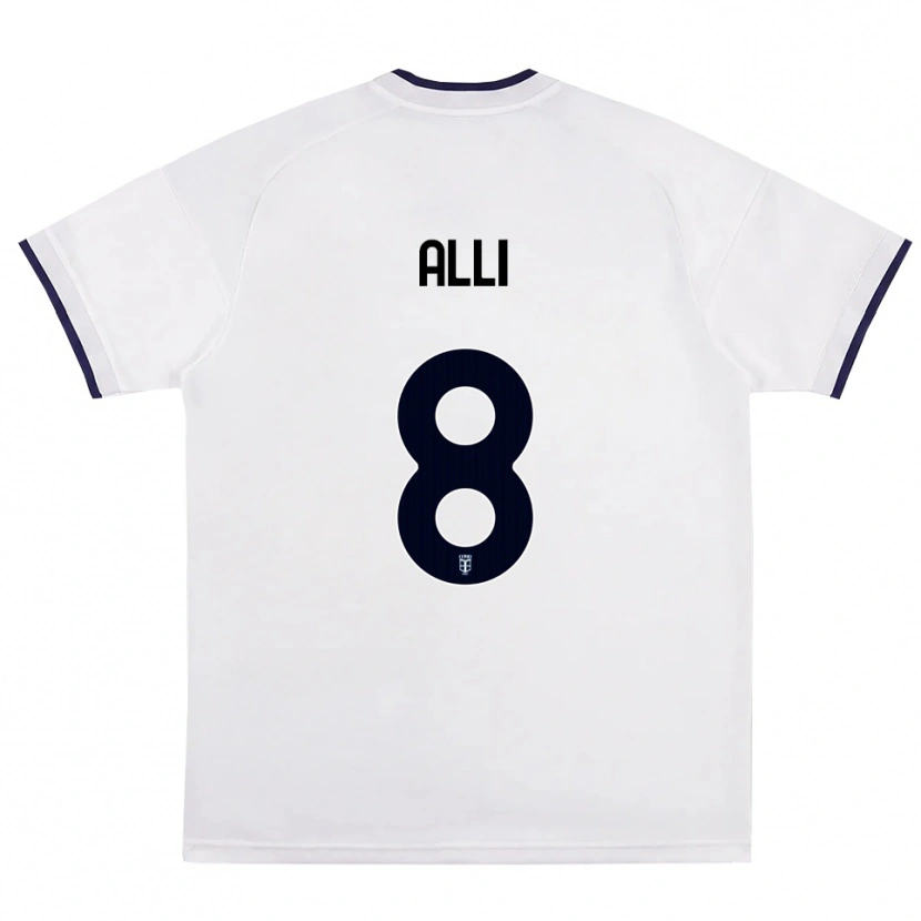 Danxen Män Dele Alli #8 Vit Röd Kunglig Blå Bortatröja Matchtröjor 2026/27 Tröjor T-Tröja