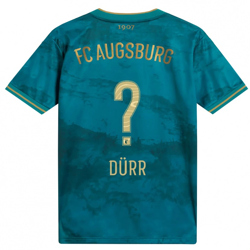 Danxen Män Ismar Dürr #0 Grön Brun Bortatröja Matchtröjor 2026/27 Tröjor T-Tröja