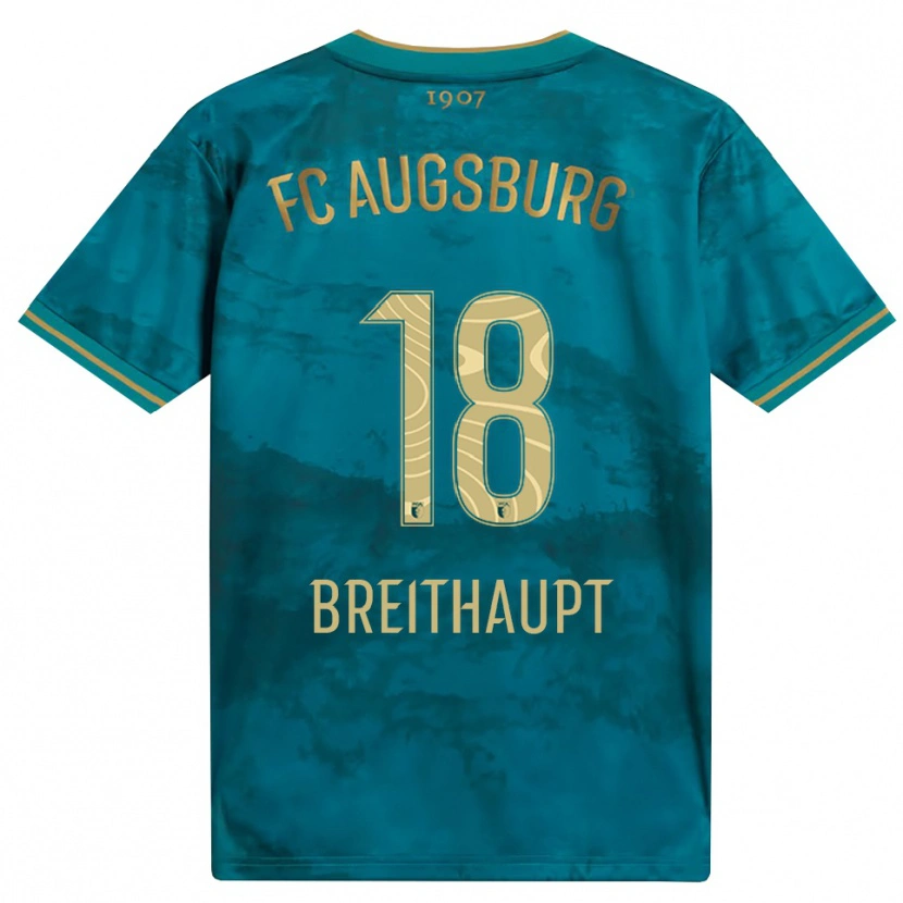 Danxen Män Tim Breithaupt #18 Grön Brun Bortatröja Matchtröjor 2026/27 Tröjor T-Tröja