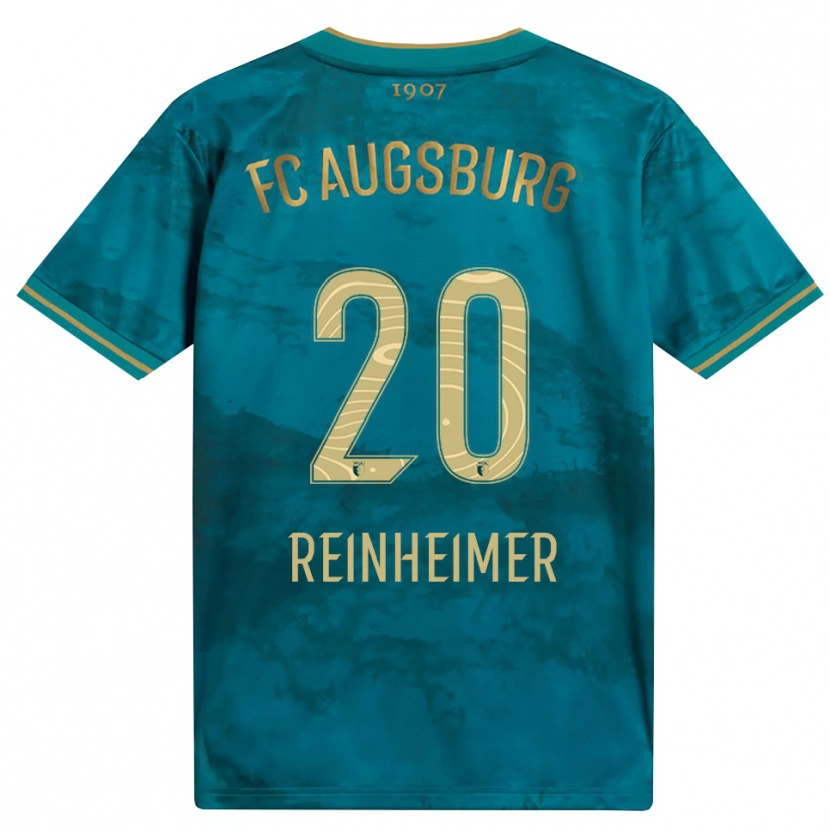 Danxen Män Pirmin Reinheimer #20 Grön Brun Bortatröja Matchtröjor 2026/27 Tröjor T-Tröja