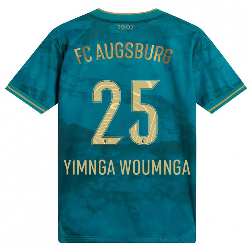 Danxen Män Batkam Yimnga Woumnga #25 Grön Brun Bortatröja Matchtröjor 2026/27 Tröjor T-Tröja