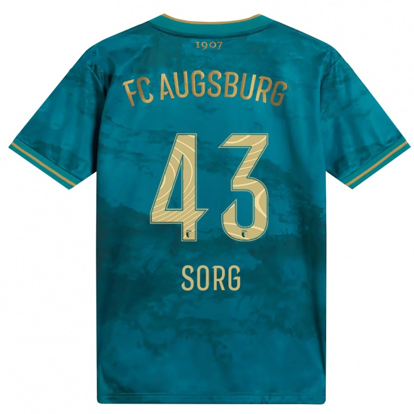 Danxen Män Oliver Sorg #43 Grön Brun Bortatröja Matchtröjor 2026/27 Tröjor T-Tröja