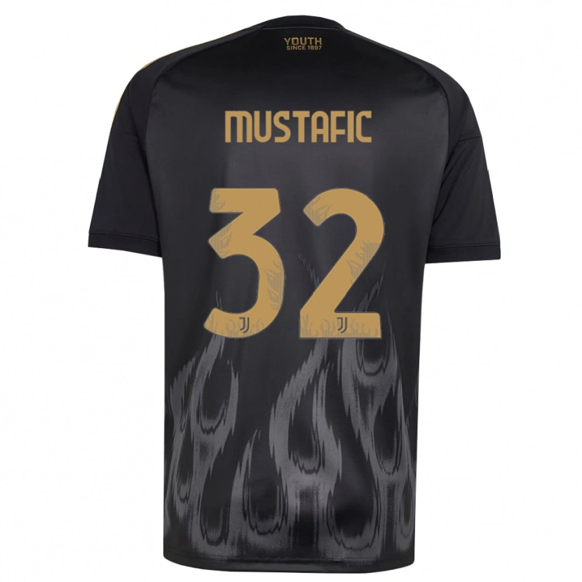 Danxen Män Emma Mustafic #32 Svart Brun Tredjesatsen Matchtröjor 2026/27 Tröjor T-Tröja