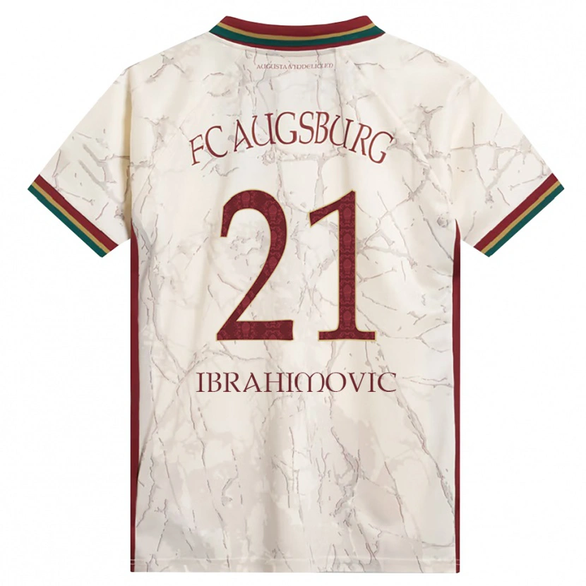 Danxen Män Arijon Ibrahimovic #21 Grön Ris Vit Burgundy Hemmatröja Matchtröjor 2026/27 Tröjor T-Tröja