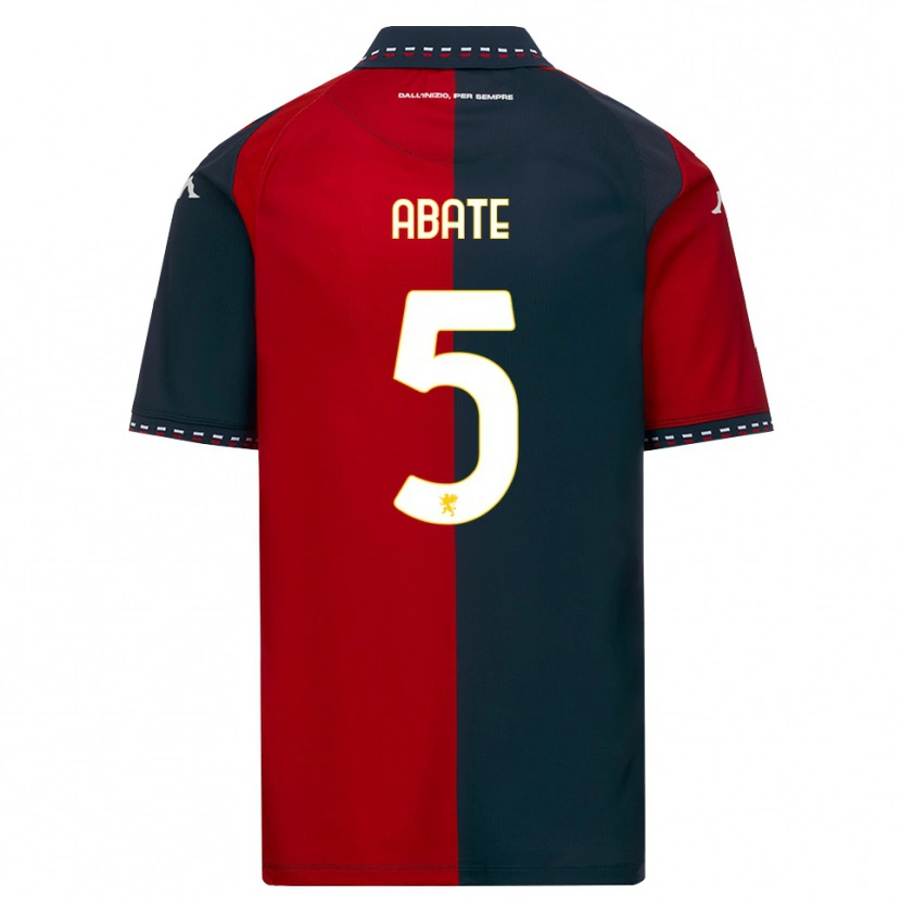 Danxen Kvinnor Giada Abate #5 Röd Svart Vit Hemmatröja Matchtröjor 2026/27 Tröjor T-Tröja
