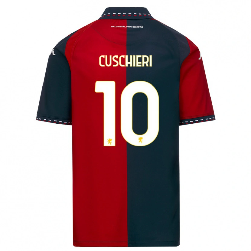 Danxen Kvinnor Rachel Cuschieri #10 Röd Svart Vit Hemmatröja Matchtröjor 2026/27 Tröjor T-Tröja