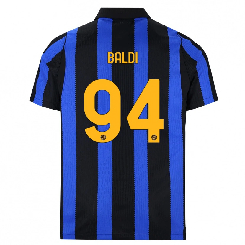 Danxen Kvinnor Rachele Baldi #94 Svart Blå Gul Hemmatröja Matchtröjor 2026/27 Tröjor T-Tröja