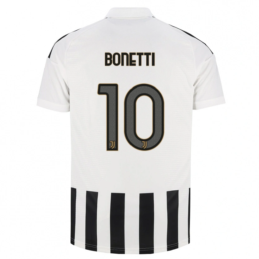 Danxen Kvinnor Andrea Bonetti #10 Svart Vit Brun Hemmatröja Matchtröjor 2026/27 Tröjor T-Tröja