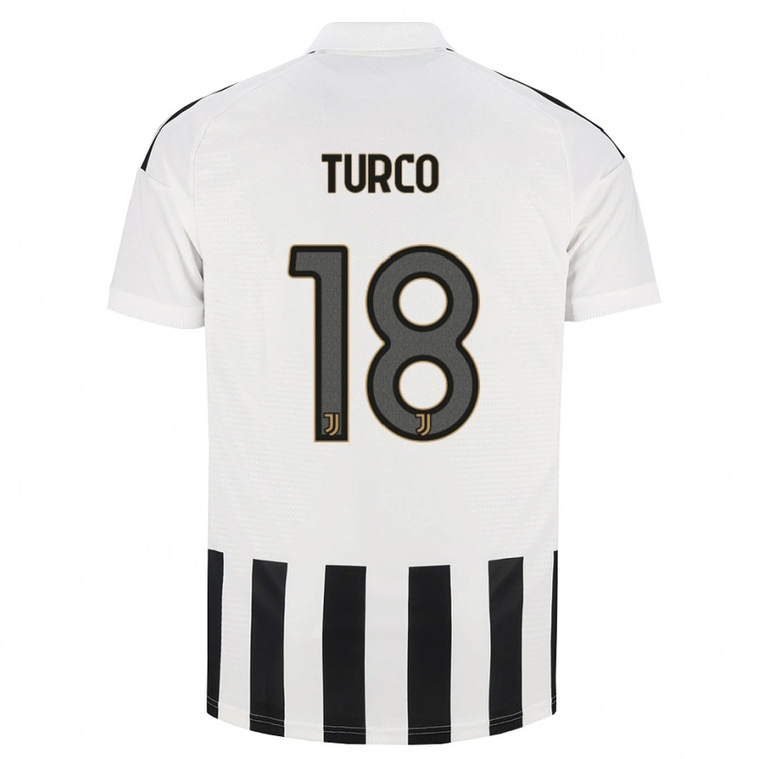 Danxen Kvinnor Nicolo Turco #18 Svart Vit Brun Hemmatröja Matchtröjor 2026/27 Tröjor T-Tröja