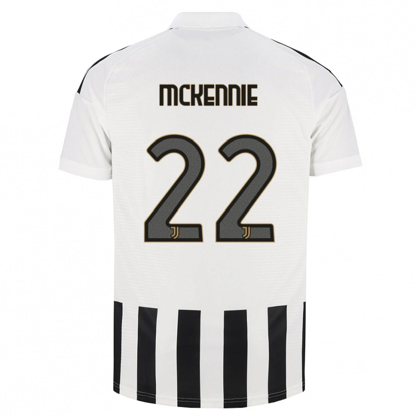 Danxen Kvinnor Weston Mckennie #22 Svart Vit Brun Hemmatröja Matchtröjor 2026/27 Tröjor T-Tröja