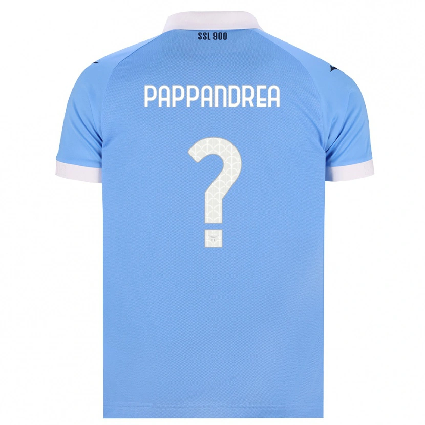 Danxen Kvinnor Filippo Pappandrea #0 Himmelblå Svart Vit Hemmatröja Matchtröjor 2026/27 Tröjor T-Tröja