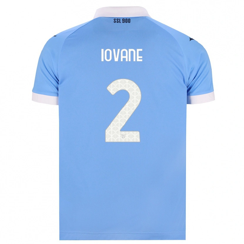 Danxen Kvinnor Matteo Iovane #2 Himmelblå Svart Vit Hemmatröja Matchtröjor 2026/27 Tröjor T-Tröja