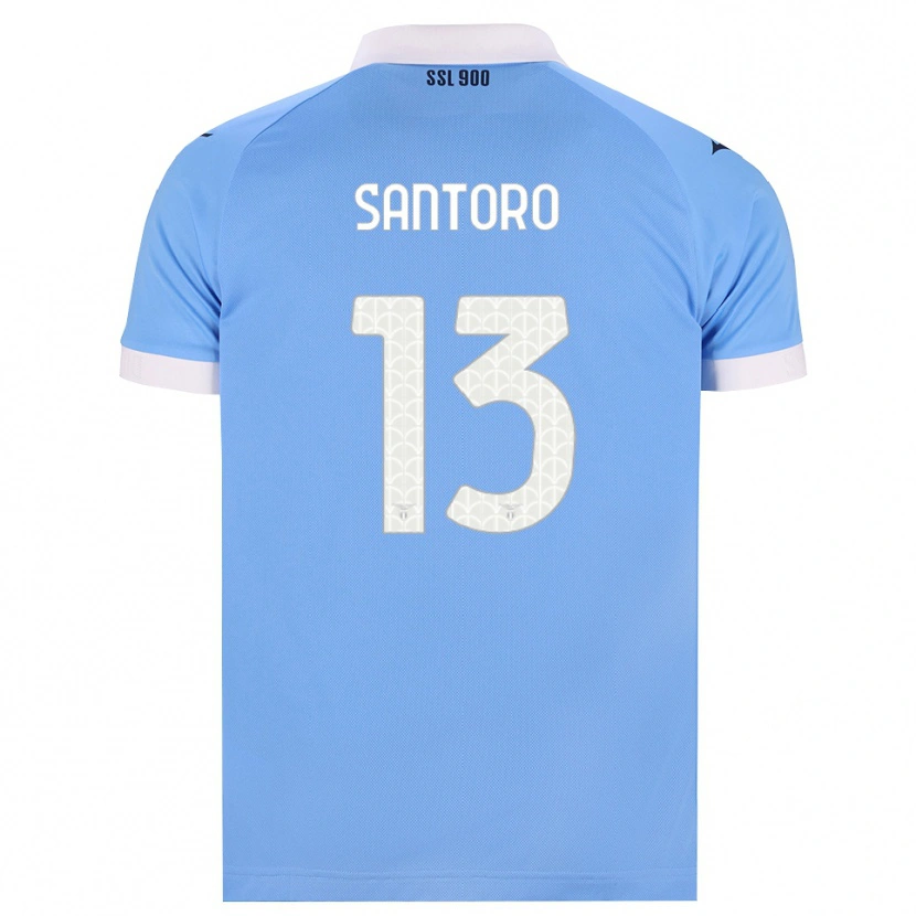Danxen Kvinnor Martina Santoro #13 Himmelblå Svart Vit Hemmatröja Matchtröjor 2026/27 Tröjor T-Tröja