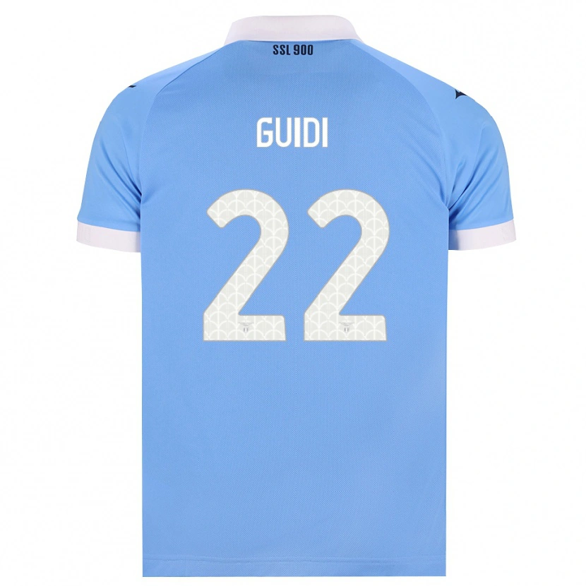 Danxen Kvinnor Emma Guidi #22 Himmelblå Svart Vit Hemmatröja Matchtröjor 2026/27 Tröjor T-Tröja